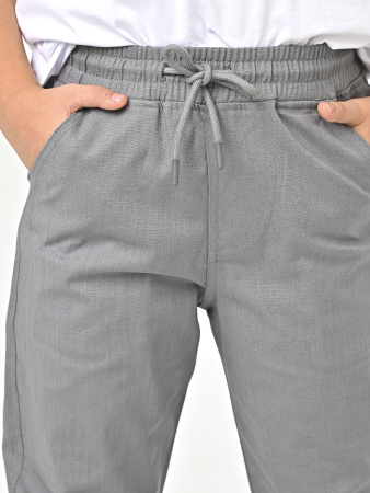 4655 Брюки д/м (серый весь размерный ряд)