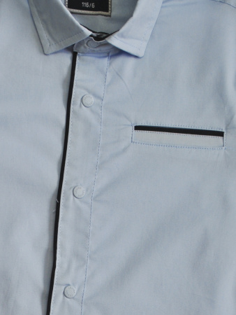 2305 Рубашка дл.р. д/м (светло-голубой весь размерный ряд)