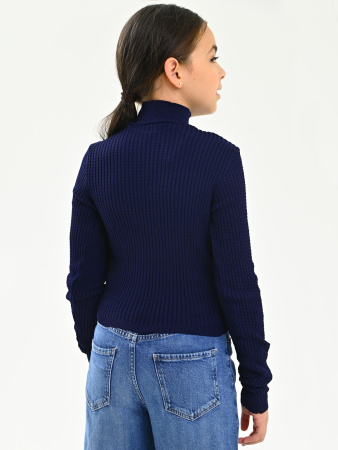 0809 Джемпер д/д (темно-синий 146)