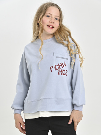 85Q317-Ch Джемпер (светло-голубой 175)