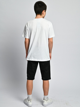 2166 Футболка д/м (белый весь размерный ряд)