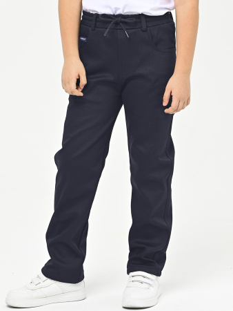 4421 Брюки утепл. д/м (темно-синий весь размерный ряд)