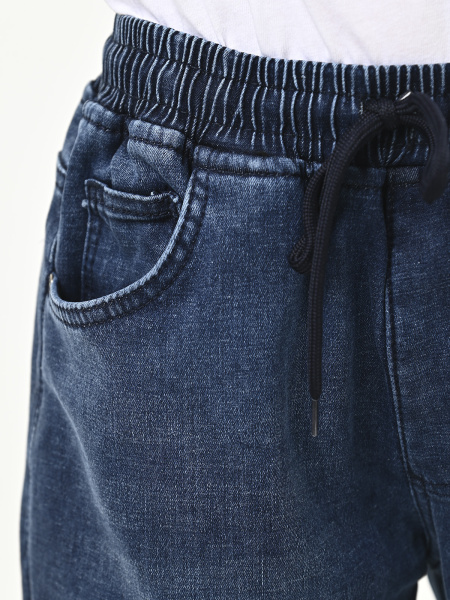 2-1473 Джинсы утепл. д/м (синий 116)