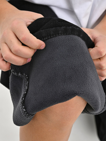 B2531-Ch Джинсы утепленные д/м (черный весь размерный ряд)