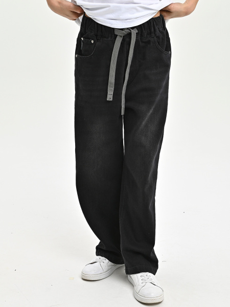 A920-Ch Джинсы д/м (черный весь размерный ряд)