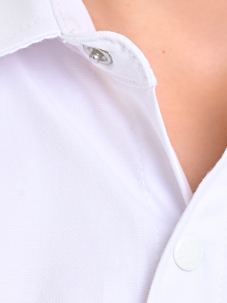 4707 Рубашка дл.р. д/м (белый весь размерный ряд)