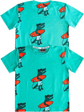 3078 Футболка д/м (изумруд 98)