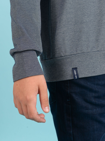 1784 Поло/джемпер д/м (серый весь размерный ряд)