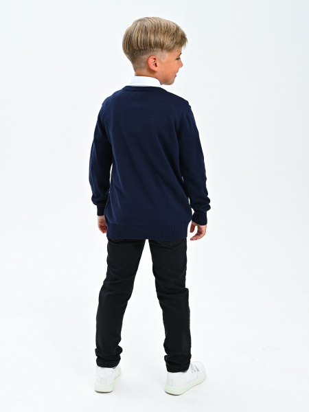 2482 Джемпер д/м (темно-синий весь размерный ряд)
