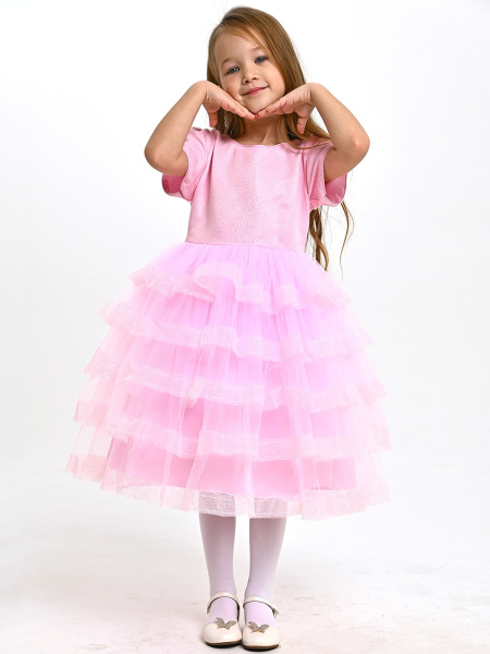 3260-Ch Платье д/д (розовый весь размерный ряд)