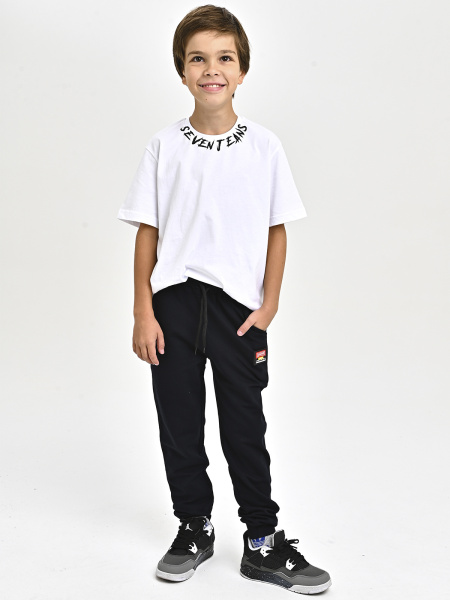 4323-B Брюки спорт д/м (темно-синий весь размерный ряд)