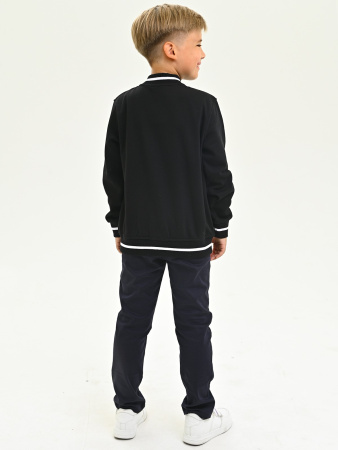 2834 Жакет утепл. д/м (черный весь размерный ряд)