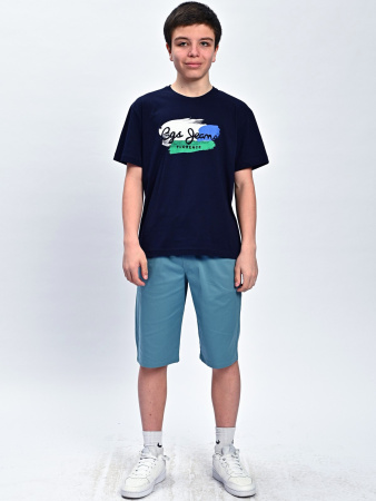 2165 Футболка д/м (темно-синий весь размерный ряд)