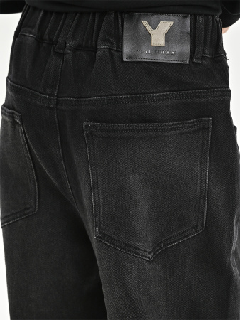 25330-Ch Джинсы д/м (черный весь размерный ряд)