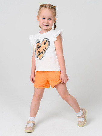 247 Костюм д/д (крем/оранж размер 104)