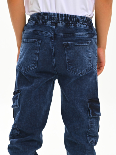 3-1076 Джинсы д/м (синий весь размерный ряд)