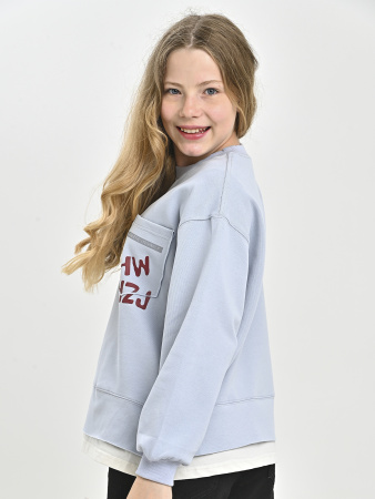 85Q317-Ch Джемпер (светло-голубой 175)