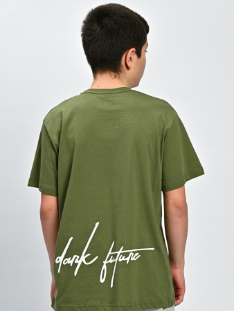 2184 Футболка д/м (хаки весь размерный ряд)