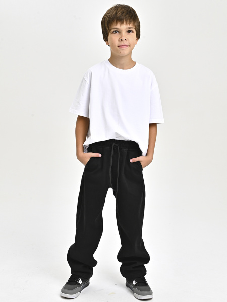 30901 Джинсы утепленные д/м (черный весь размерный ряд)