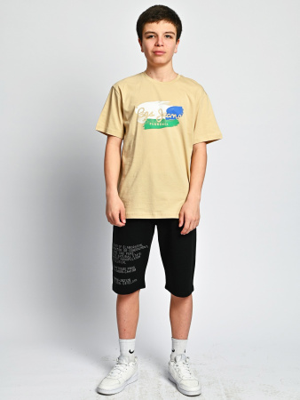 2165 Футболка д/м (бежевый размер 164)