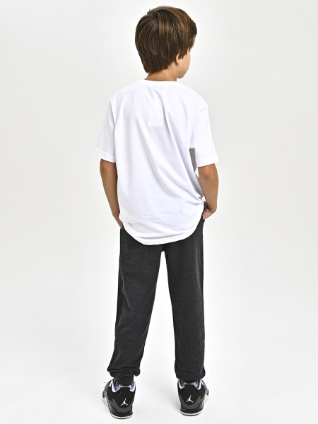 4323-B Брюки спорт д/м (антрацит весь размерный ряд)