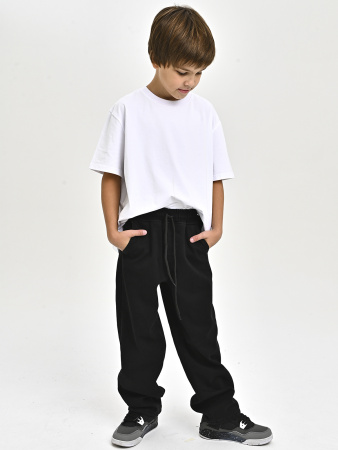 30901 Джинсы утепленные д/м (черный весь размерный ряд)