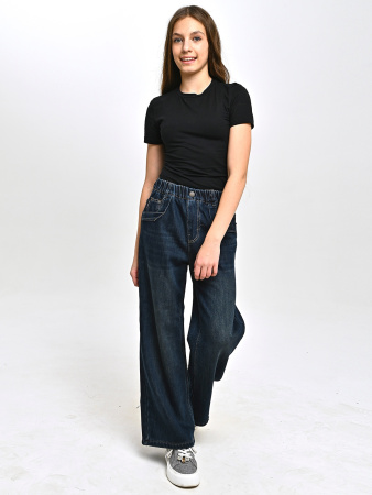 T9016-Ch Джинсы утепленные д/д (синий весь размерный ряд)