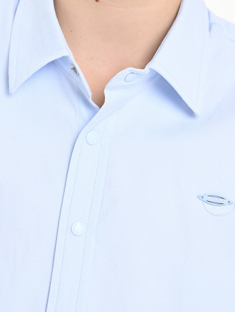 4706 Рубашка дл.р. д/м (голубой весь размерный ряд)