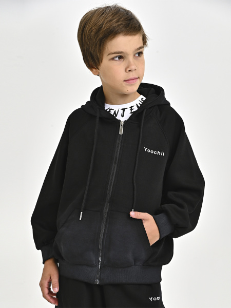 88032-Ch Костюм д/м (черный 160)