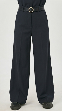 2201KG Брюки палаццо д/д (темно-синий весь размерный ряд)