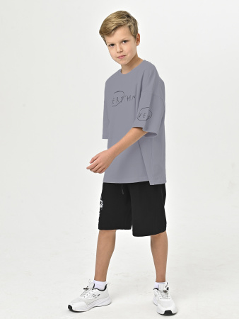 4638 Футболка д/м (темно-серый весь размерный ряд)