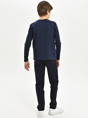 4431 Лонгслив (темно-синий весь размерный ряд)