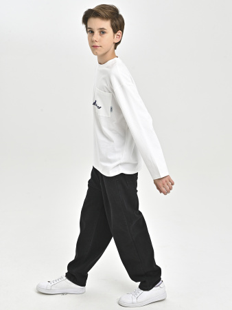 85Q311-Ch Лонгслив д/д (белый весь размерный ряд)