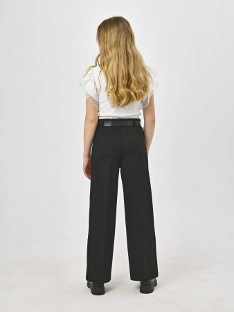 210KG Брюки палаццо утепл. д/д (черный весь размерный ряд)