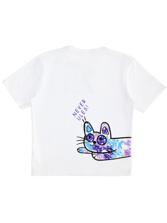 10514 Футболка д/д (белый весь размерный ряд)