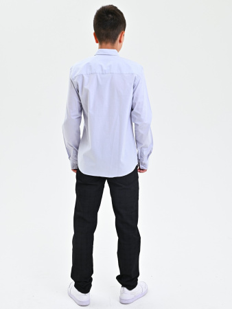 1300 Рубашка дл.р. д/м (светло-серый весь размерный ряд)