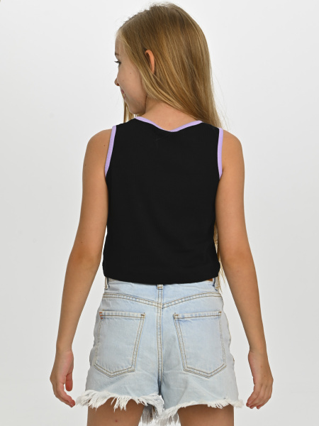 10554 Топ д/д (черный весь размерный ряд)