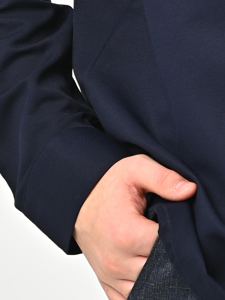 4800 Рубашка (батал) дл.р. д/м (темно-синий весь размерный ряд)