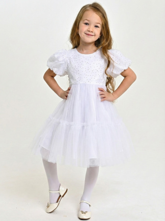 3259-Ch Платье д/д (белый весь размерный ряд)