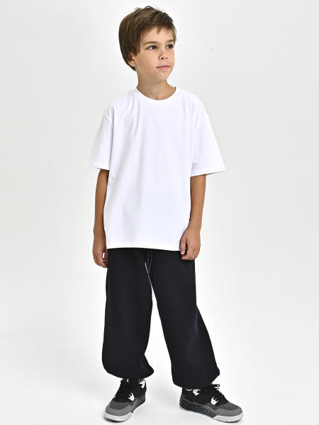 2343-Ch Футболка д/м (белый 122)