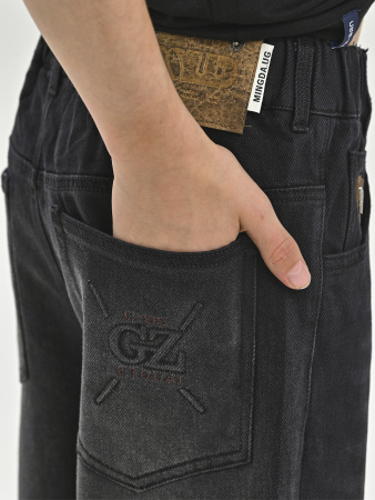 99159-Ch Джинсы д/м (черный весь размерный ряд)