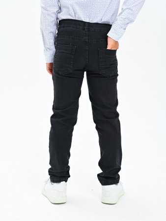 2369 Джинсы д/м (черный весь размерный ряд)