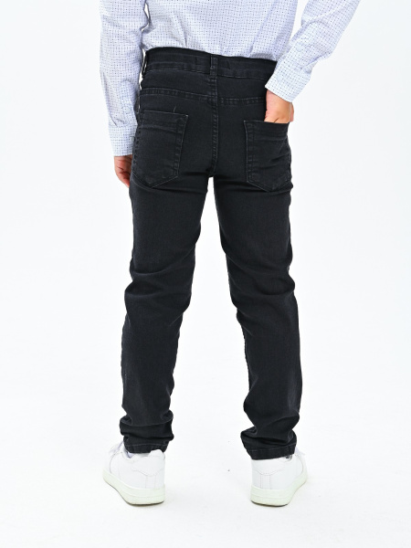 2369 Джинсы д/м (черный весь размерный ряд)