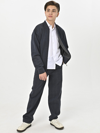 5014 Брюки д/м трик. (синий весь размерный ряд)