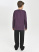 85Q311-Ch Лонгслив д/д (фиолетовый весь размерный ряд)