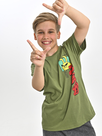 2182 Футболка д/м (хаки весь размерный ряд)