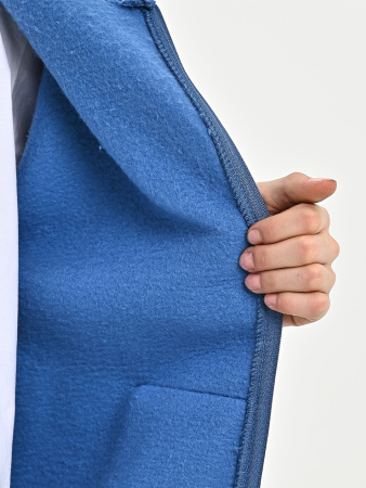 425528 Толстовка утепл. д/м (синий весь размерный ряд)