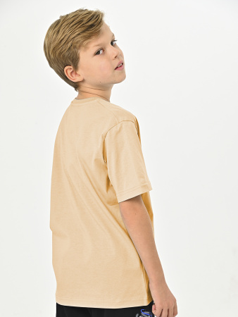 4520 Футболка д/м (бежевый весь размерный ряд)
