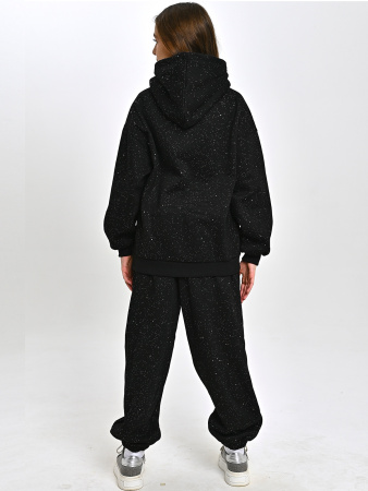 5019-Ch Костюм утепленный д/д (черный весь размерный ряд)