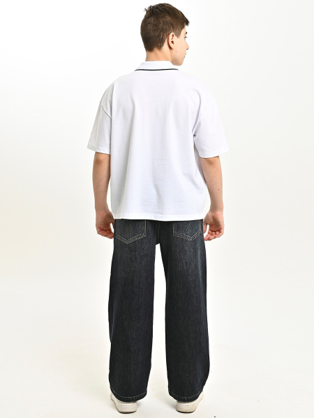 A9177-Ch Джинсы утепленные д/м (синий весь размерный ряд)